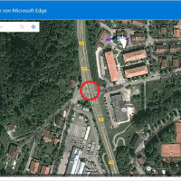 Eine deutliche Verbesserung der Verkehrssituation wird durch einen Kreisverkehr erwartet.